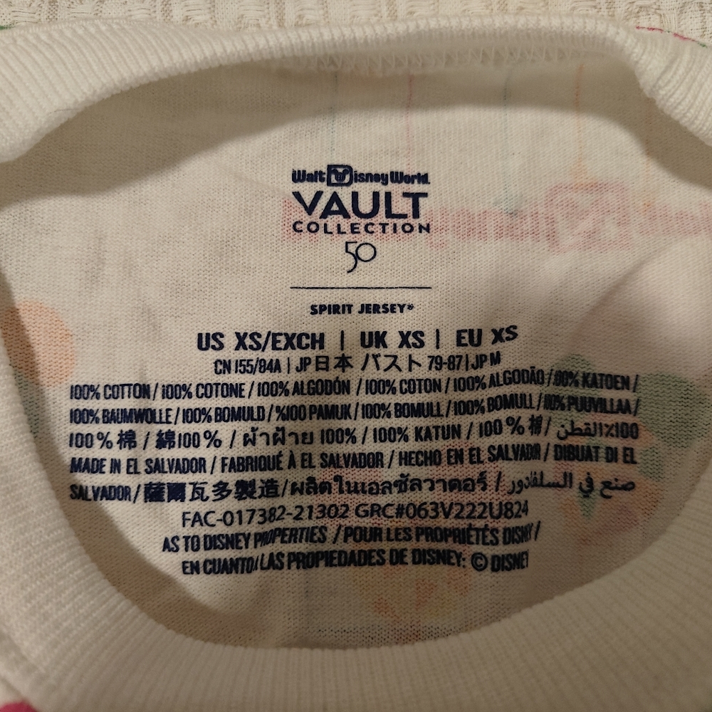 Walt Disney World 50th Spirit Jersey Vault Collection - Picture 3 of 3
